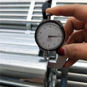galvanized steel pipe with  round carbon price per ton