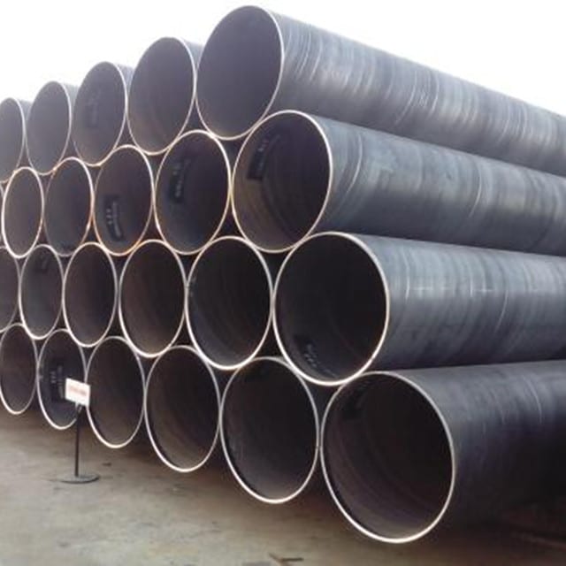Spiral welded pipe