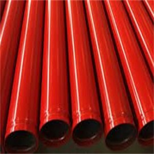 Fire pipe/Galvanized steel pipe / Red painted fire pipe groove pipe fittings