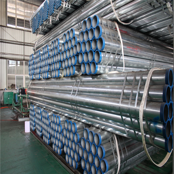 Tianjin metal building materials customized welded steel pipes Gi galvanized ERW carbon steel welded pipe for construction